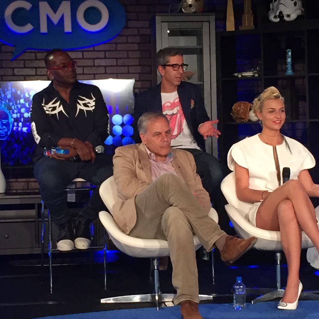 Brands have more input and authenticity working with emerging artists. <a href="/YO_RANDYJACKSON/">Randy Jackson</a>  @Matynoyesnews <a href="/TheCMOclub/">The CMO Club</a>