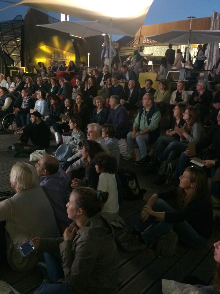BeExpo2015's tweet photo. Today Rai Radio2 is at our pavilion for a live emission of their show 'Caterpillar'. #Expo2015 http://t.co/CSd8v0n4yp