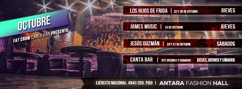 Bvetthsy's tweet photo. Hay fiesta en @Fatcrow_antara  este mes de octubre, te gusta cantar? escuchar música en vivo? Reserva al 5522707663 http://t.co/QaIvz4XSIc