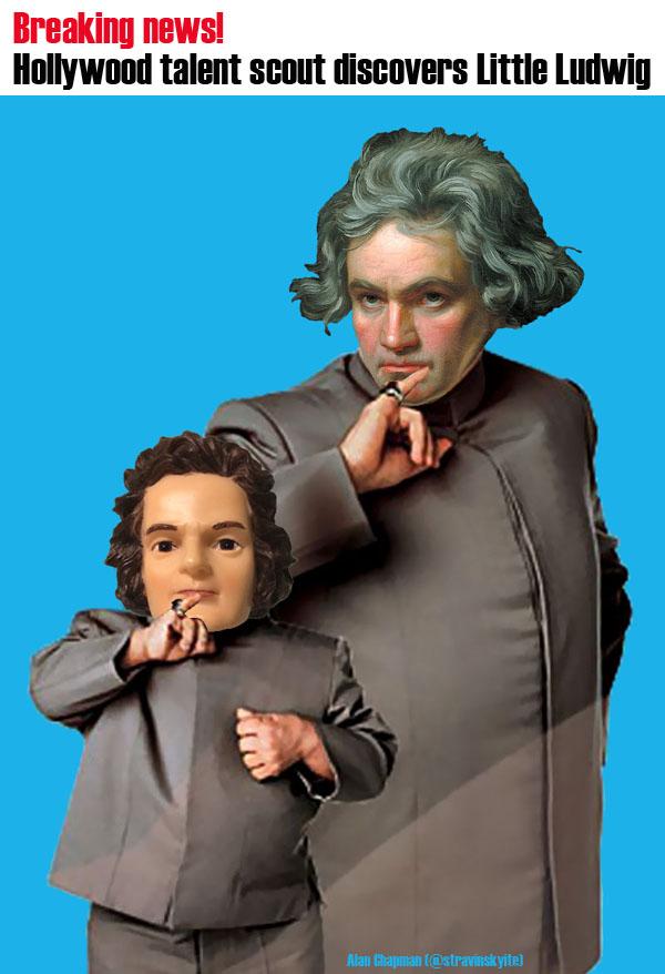 stravinskyite's tweet photo. #LittleLudwig credits @ClassicalKUSC with getting him noticed. #beethoven http://t.co/9XtzKhrmDS