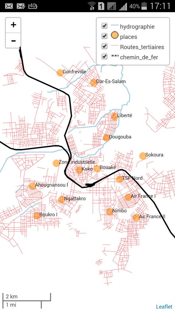 nicolas_chavent's tweet image. Bouaké fin atelier @qgis #qgis2leaf #qgis2web &amp;amp; @LeafletJS sur #data @ird_fr @openstreetmap @humdata @OCHAROWCA