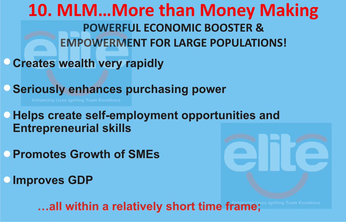Boyeforever's tweet photo. 18.Finally, MLM is a major catalyst for rapid economic growth especially in developing countries of the world #WhyMLM http://t.co/SyEc1gXmcd