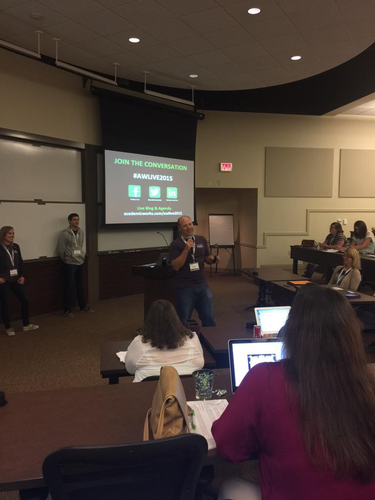 ghildeb11's tweet photo. Poor Kevin, not sleeping through this session.  #AWLIVE2015 http://t.co/44FLf8G9tp