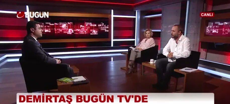 #DemirtaşBugünTVde canlı yayında.
Canlı yayını  İzlemek için: bugun.com.tr/BugunTv