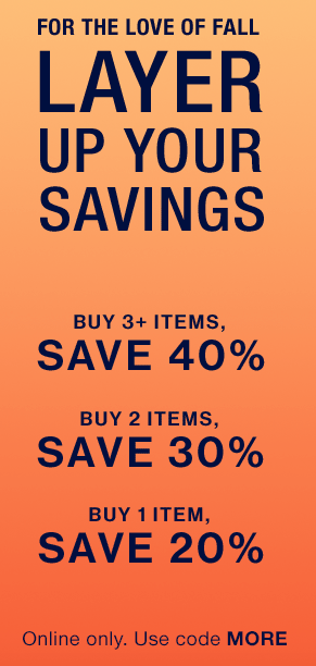 TheTallList's tweet photo. @Gap For the Love of Fall Sale - Ends 10/10 at 11:59pm ET
Use Code MORE
#tallfashion #tallstyle #fall #sale http://t.co/3pHjnbnvKx