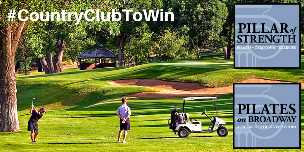 #CountryClubToWin assurance - #Pilates training for a better #golf swing!