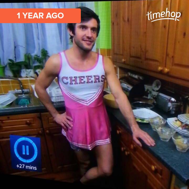 stevocolarusso's tweet photo. Exactly 1 year ago today! via @timehop  http://t.co/F5xyf1xvoH been a year since was on @ComeDineWithMe #cdwm http://t.co/NDyZBEin8J