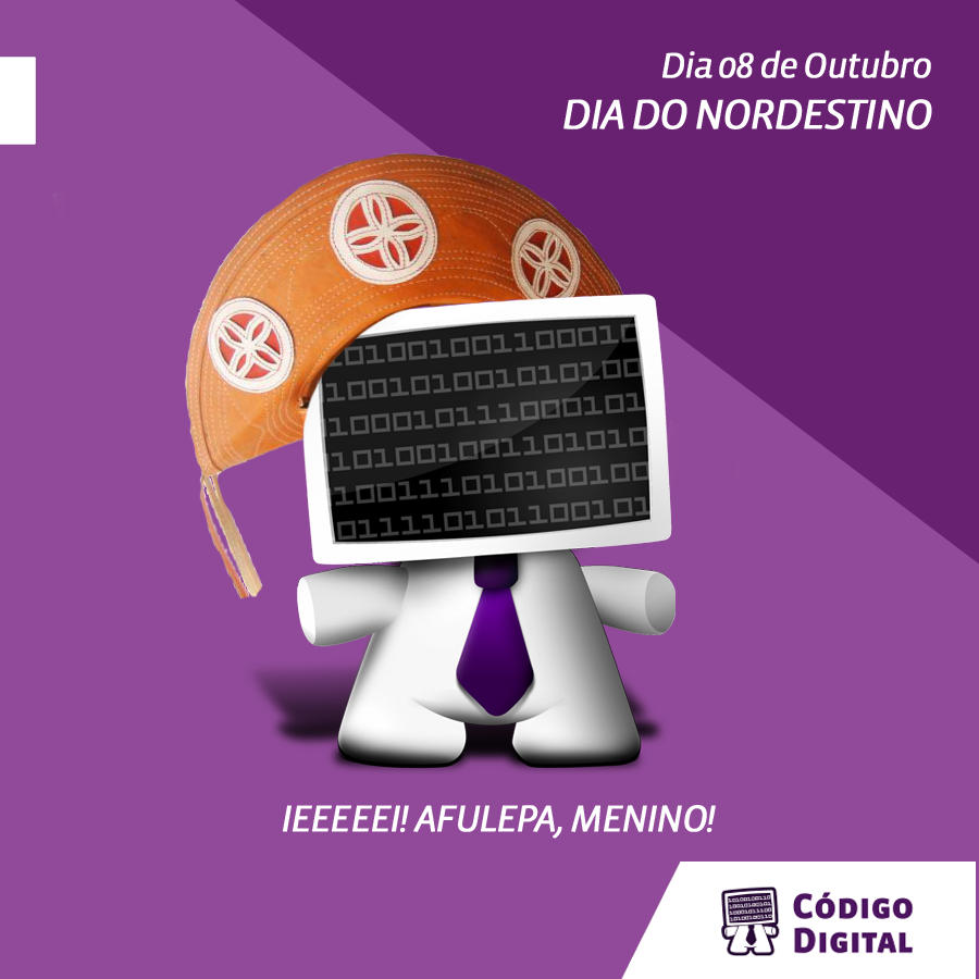 codigodigital's tweet photo. Ei, mah, hoje é dia do Nordestino! Parabéns a todos os nossos clientes e funcionários. Vocês são roxeda. <3 http://t.co/fFHiiq7utD