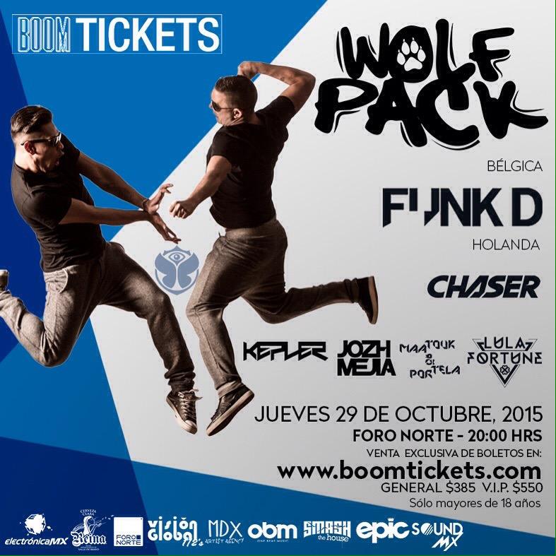 djsetmagazine's tweet photo. EVENTOS | #RaversSet | 29 de octubre | @wolfpack en México | @ForoNorteMx | @Boomtickets | @Sound_mx http://t.co/Vxn7V9Ie5p