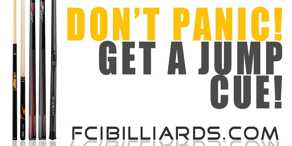 fcibilliards's tweet image. Check out our Jump cues!
#billiards