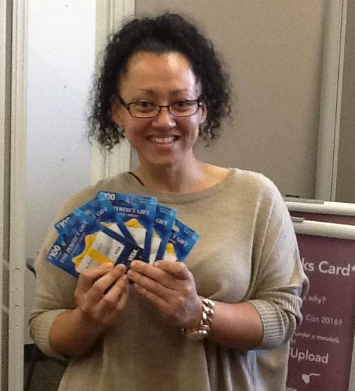 MohawkCollege's tweet photo. Congratulations to Lani on winning $500 in Visa Giftcards for her entry into the #Mohawk2015 contest http://t.co/ch6WU1JVkn
