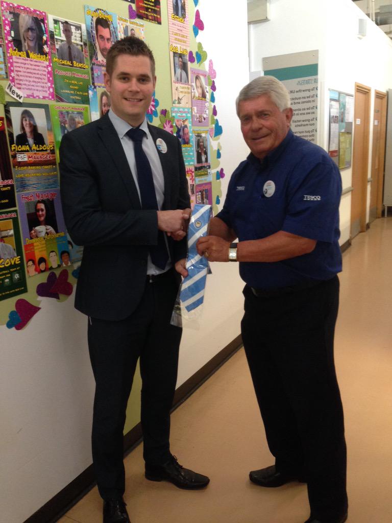 SCANDAL!! A Baggie accepting a Cov City Legends tie!!! Let's hope no one finds out <a href="/hastings1986/">Mark Hastings</a>