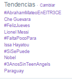 CaTCrIs555's tweet photo. @AbrahamMateoMus  SOMOS aún TT #1° ECUADOR con #AbrahamMateoEnElTR3CE #BeTheManagerAM 
GRACIAS FAMILIA<=
Sí q vales http://t.co/zmzgubDZAn