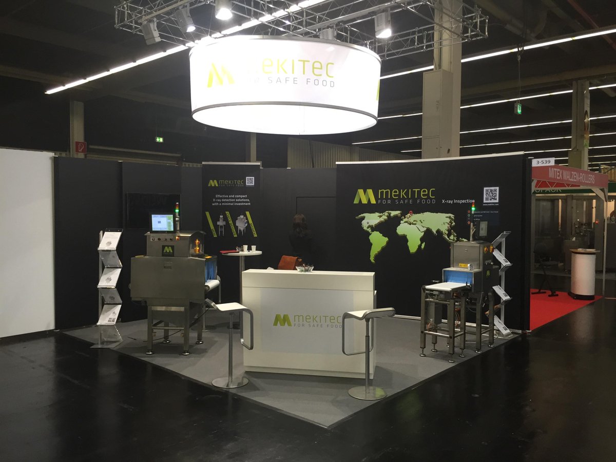 Mekitec's tweet image. Mekitec at FachPack 2015! 
Excellent Show for Mekitec X-Ray Inspection! 
#mekitec #forsafefood @fachpack