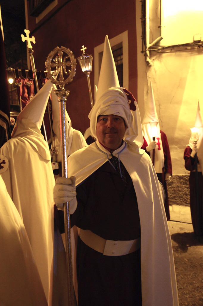 JdC_Cuenca's tweet photo. Rafael Redondo, PREGONERO de la Semana Santa de Cuenca de 2016. Enhorabuena de parte de la comunidad nazarena http://t.co/jNcXVWEwem
