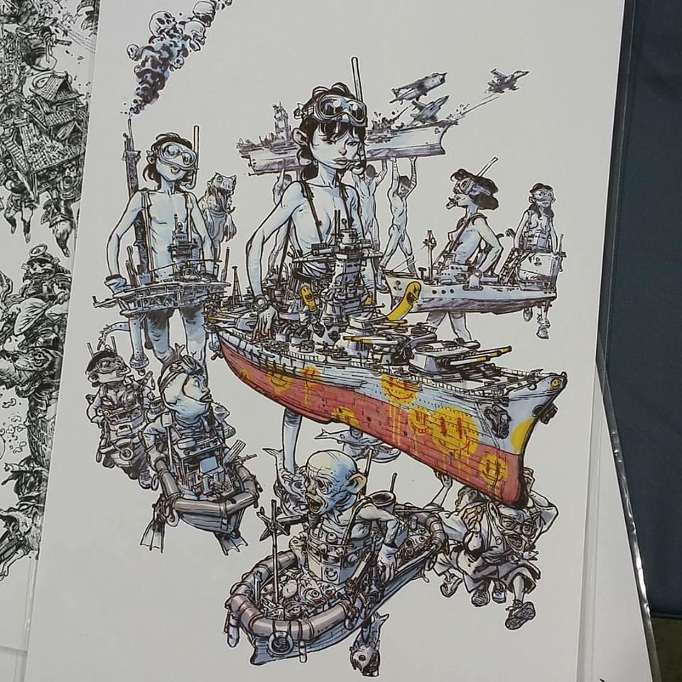 KimJungGiUS's tweet photo. New prints available at #nycc #kimjunggi #prints #artistalley #table #L3 #epsonpaper #epsonprinter #illustration http://t.co/ef72C145DC