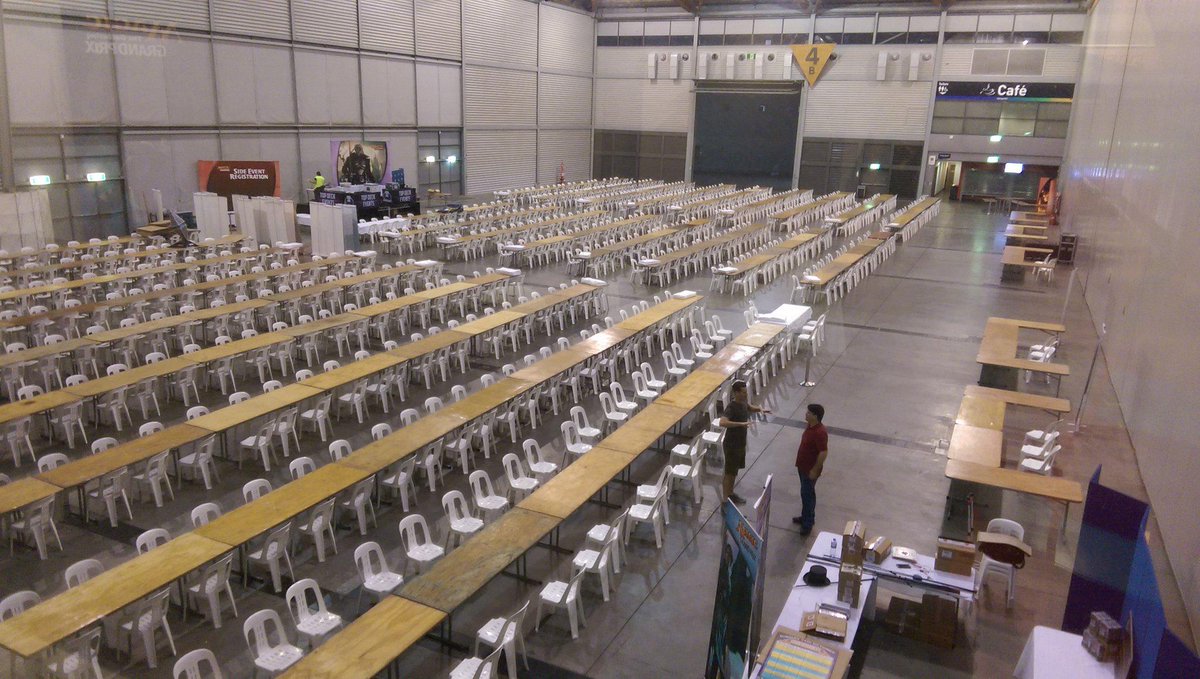 TopDeckEvents1's tweet photo. Coming together #GPSydney http://t.co/bKVIdHCl1O
