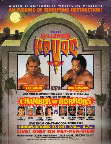 SOSWrestlingNet's tweet photo. #ThrowbackThursday #HalloweenHavoc #WCW http://t.co/OiQrzhkxvf
