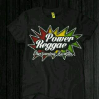 Ayoo di order t-shirt power reggae cuman 85 K minat 22F2267A / 089653446086