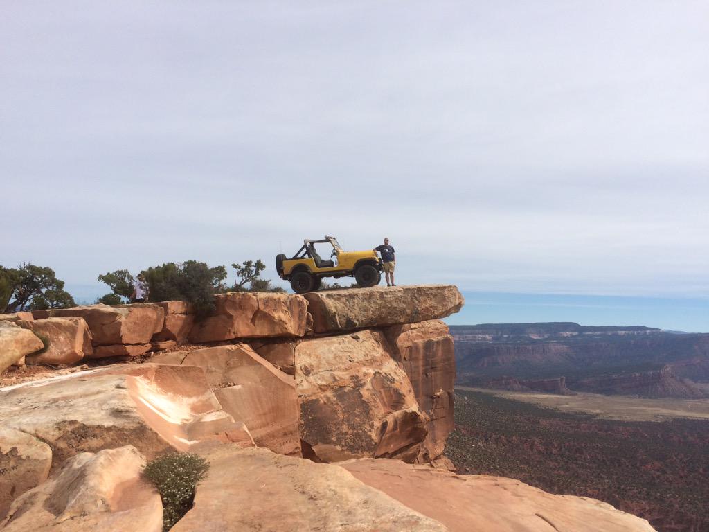 DerekSchwab's tweet photo. Last day in Moab. Hanging out at Top of the World. http://t.co/ulfLqNR85u