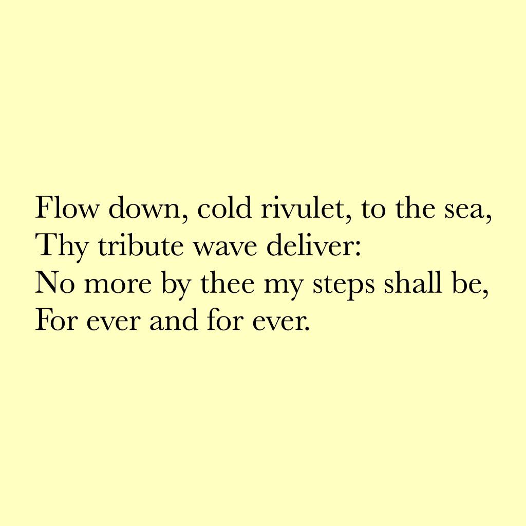 danboog's tweet image. One of these is Tennyson, and the other is a 2002 pop song. But can you tell which is which?

#NationalPoetryDay