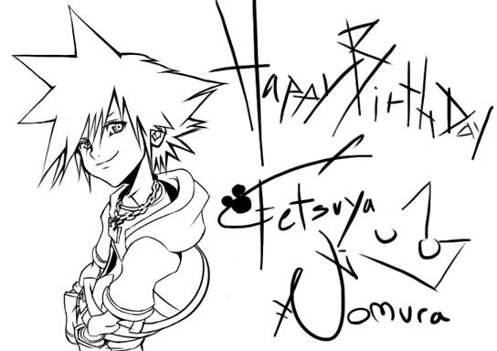 A happy 45th birthday to Tetsuya Nomura! Have you been a fan of his work? 