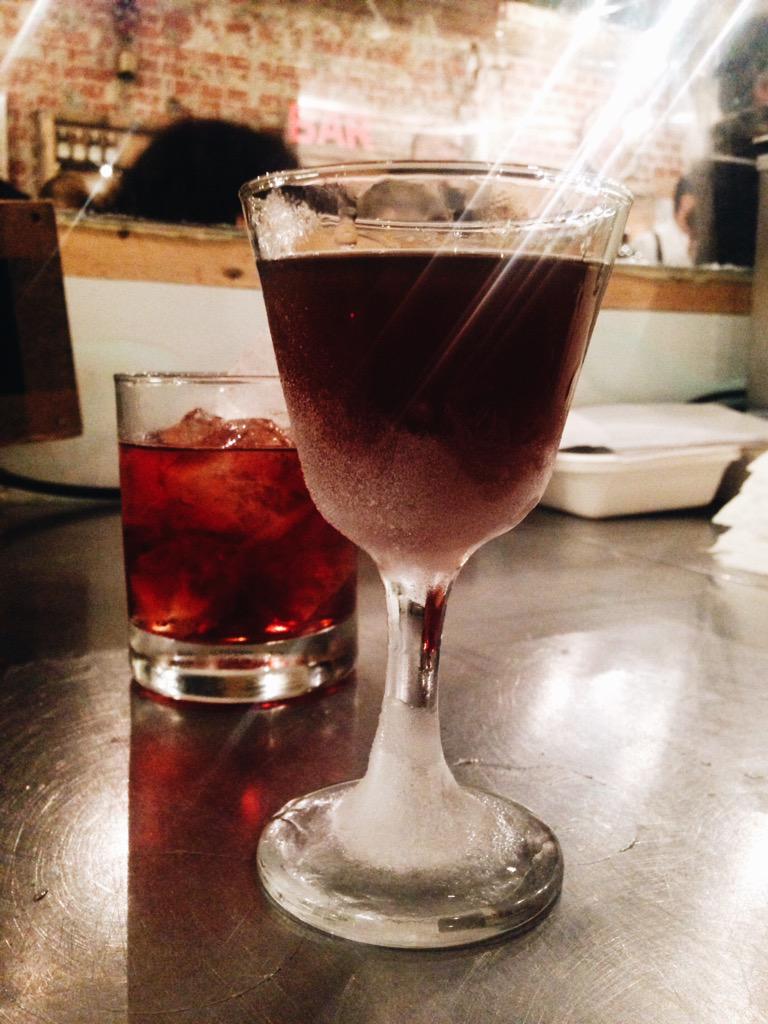 stilinberlin's tweet photo. The kind of drink you get after working a shift at @BigStuffBBQ #bigtimedrinking http://t.co/SrScrF8cwy