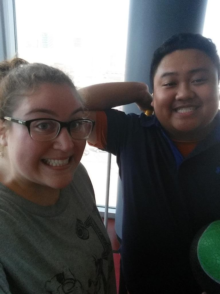 bscott0615's tweet photo. Learned new kettle bell excersise! Arms will be sore tomorrow! #sweatyselfie @artintercepts #kn136tweeps #uickines http://t.co/40sNmS7o6J