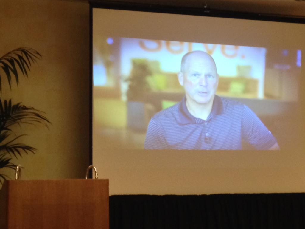 chuklmaker's tweet photo. "Lead from a place of moral courage." Great opening thought  by @kevintrapani #ayp82 @AYPChapter82 http://t.co/VvGyR7NzRR