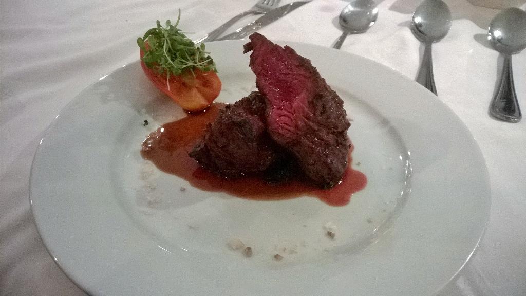Enjoying a great tasting of the summer menu at <a href="/BlowfishCTN/">Blowfish Restaurant</a>.