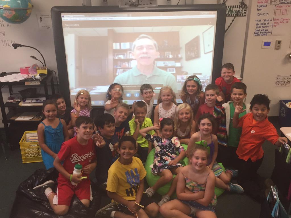 Skyping with Steve Collins-former exec director of the legislative council of TX-to learn all about government.
