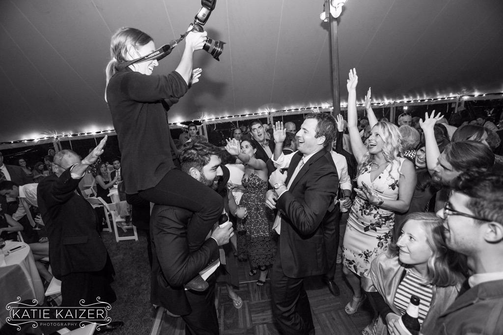 Too much fun shooting this #NantucketWedding !! We took the #dancephotos to a whole other level (or height!)