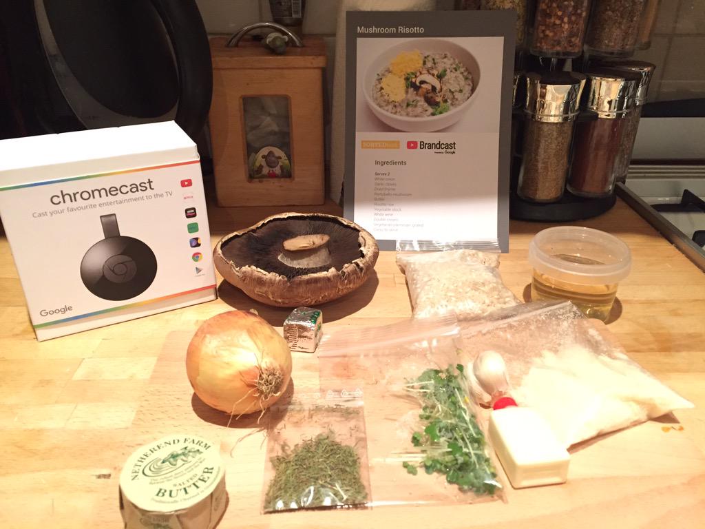 KToTheFry's tweet photo. So I made mushroom risotto from scratch..not bad considering I've only ever eaten it once! @GoogleUKBiz #GoogleMEC http://t.co/w0gDfu9oNq