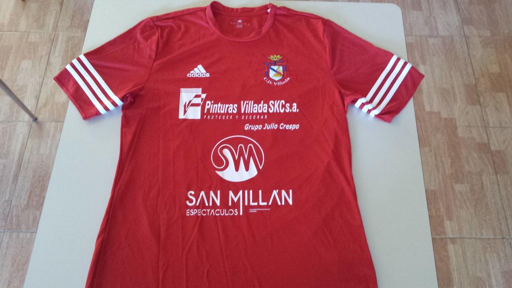 Nueva equipacion para la temporada 2015/2016. ¡esperemos que os guste!!
#vamosVILLADA