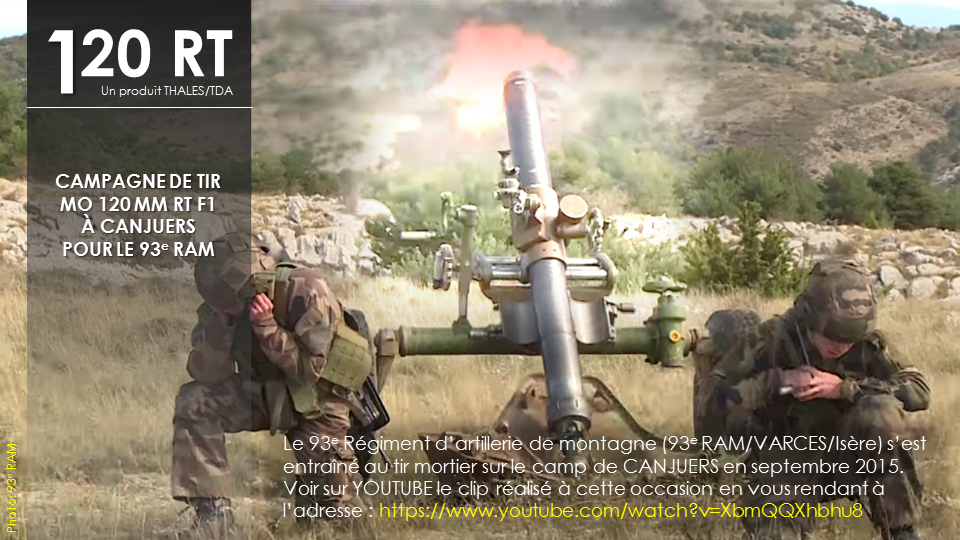ThalesDefence's tweet image. Le #mortier120RT en action avec les #artilleurs du #93eRAM youtu.be/XbmQQXhbhu8  @armeedeterre @Defense_gouv