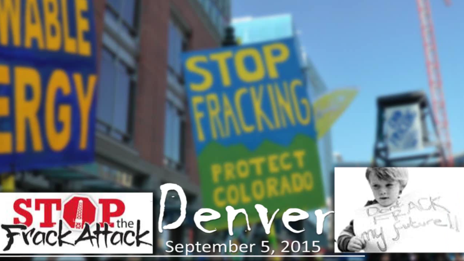 stopfrackattack's tweet photo. Missed the #STFAco rally in Denver? Watch @HopeForpeace1’s video here: http://t.co/DceFvBmwF4 #fracking http://t.co/iVrVAasXfq