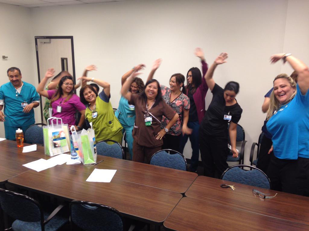 KPPanoramaCity's tweet photo. Wellness advocate + motivator = Leah in Family Medicine @InstantRecess #kprecess @LMPtalk. Inspirationsal team! http://t.co/jwsWTjCNgL