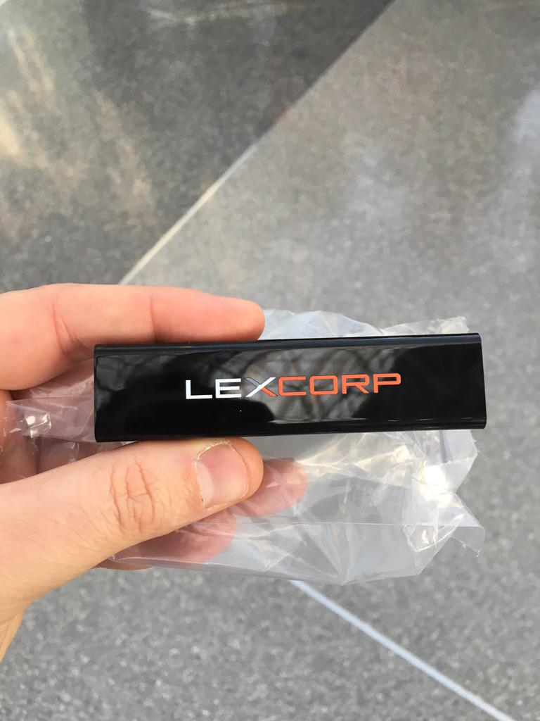 Best swag so far. #BatmanvSuperman #NYCC2015