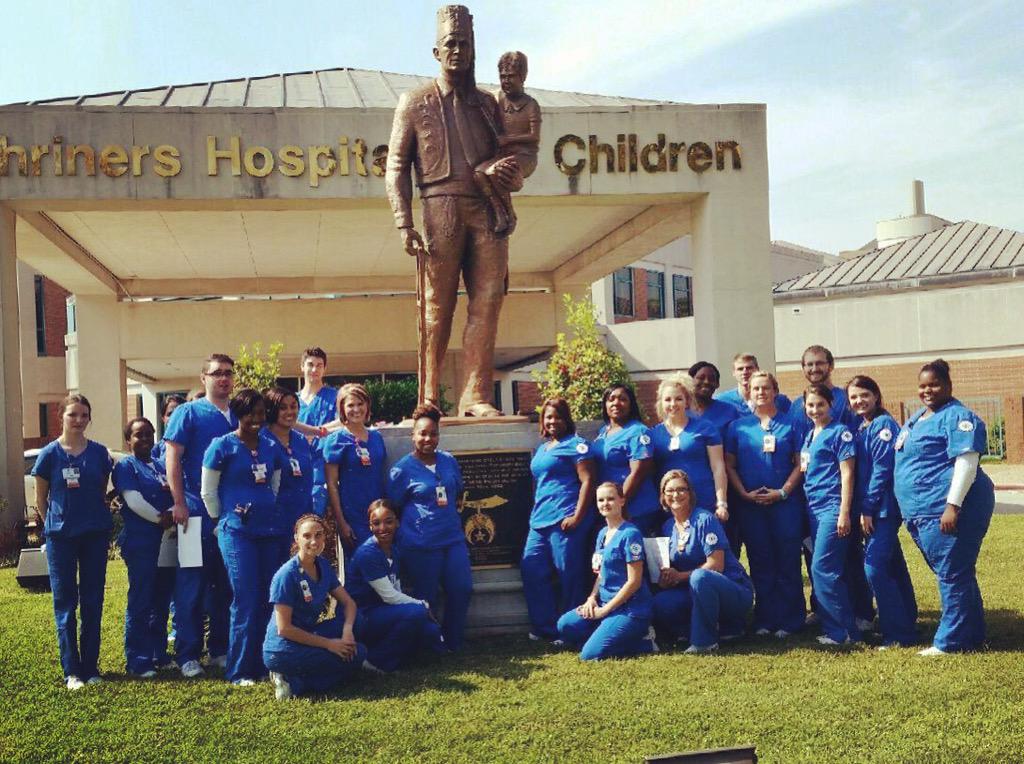 NWLTC_Minden's tweet photo. Level 3 nursing students visit @shrinershosp in Shreveport as part of their pediatric studies @golctcs http://t.co/FA8YV3emXJ