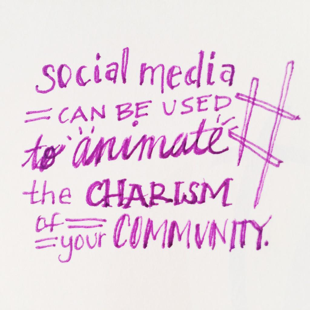 This. This is what we should be doing for our communities on social media. #C4WR15 @eyegar