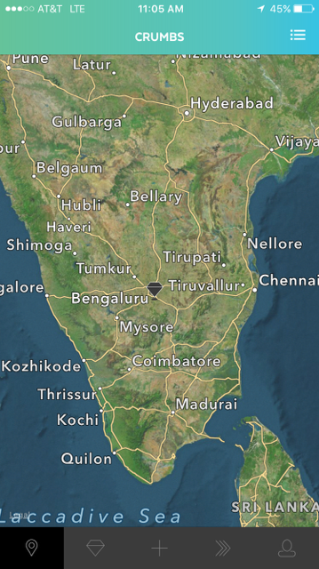 cornbreadapp's tweet photo. Our first crumb in India!  Four continents and counting... http://t.co/kLq2m5aspd