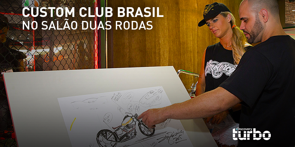 canalturbo's tweet photo. #CustomClubBrasil está em peso no #SalãoDuasRodas. Participe da promoção: http://t.co/J5IDzKcbmI #TurboSky2Rodas http://t.co/lWRW8f7IAR