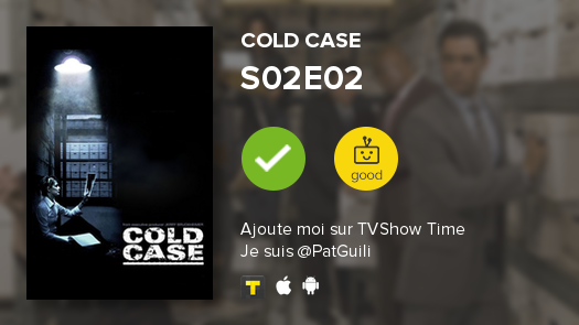 PatGuili's tweet photo. Je viens de regarder la série Cold Case : Affaires... S02E02 Ouvrières de guerre #ColdC... http://t.co/5HAfyyZrgf http://t.co/Ij59rX2AQ5