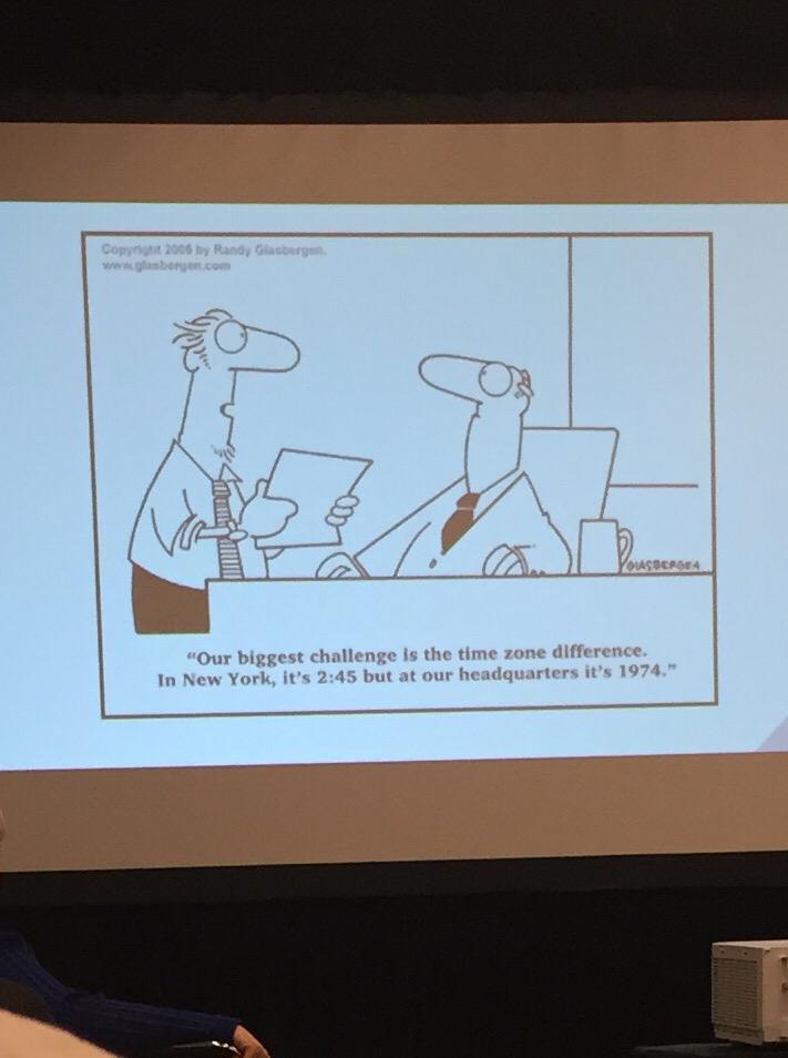 sgdouglass's tweet image. Is your office a time machine? #soundsaboutright #techgap #IFMAWW15