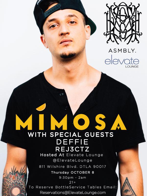 YardNoise's tweet photo. @hushdegod just added to #asmbly presents at @elevatelounge w. @mimosamuzik tonight at 9:30pm #Dtla #trill http://t.co/W59T0dgj0X