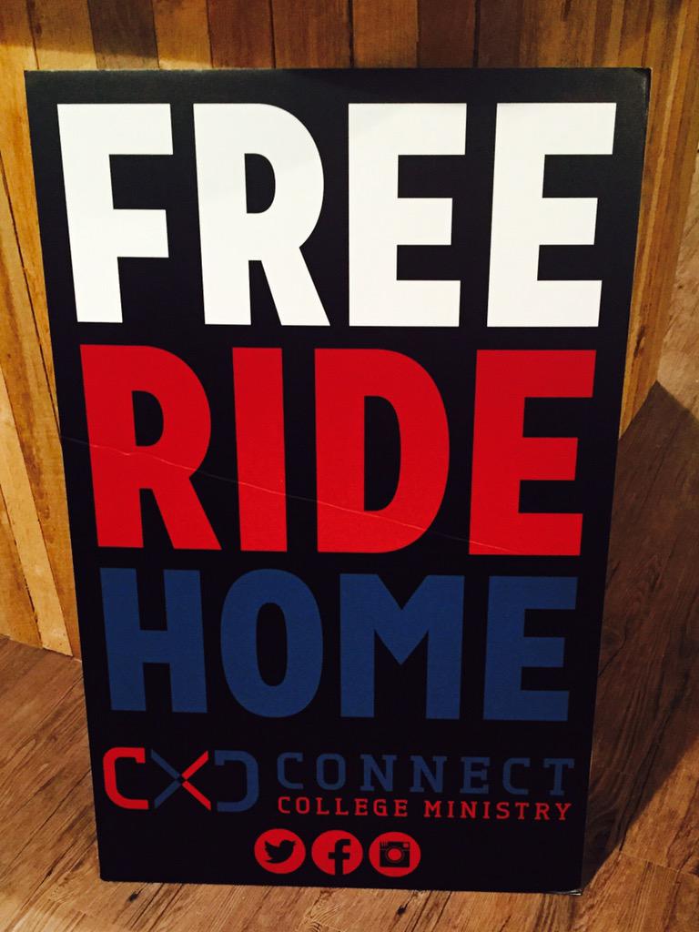 fishrobinson's tweet photo. #OleMiss Students Get #HomeSafe #FreeRides Home! @CommunityOxford @cco_connect we R doing #SquareMinistry 2Nite http://t.co/h8Htr20ELc