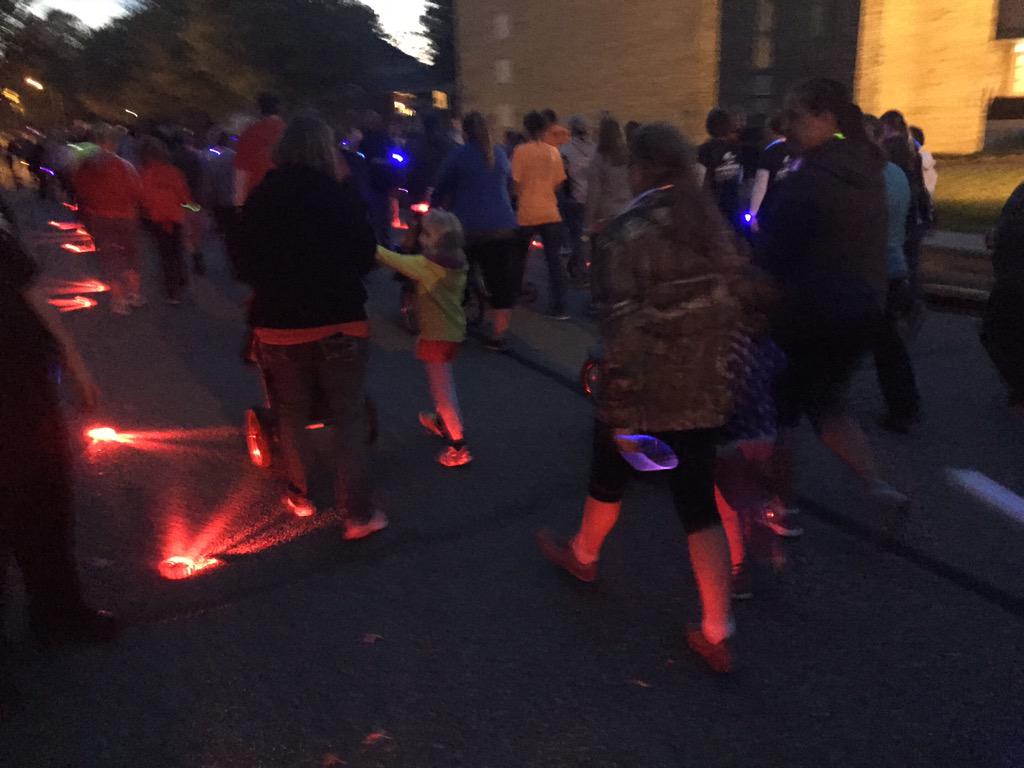 AMeyerWAOW's tweet photo. Here's a shot from the Run with the Cops 5K run in Rapids! I'll bring you all the action tonight at 10! http://t.co/VSmHAHIDuR
