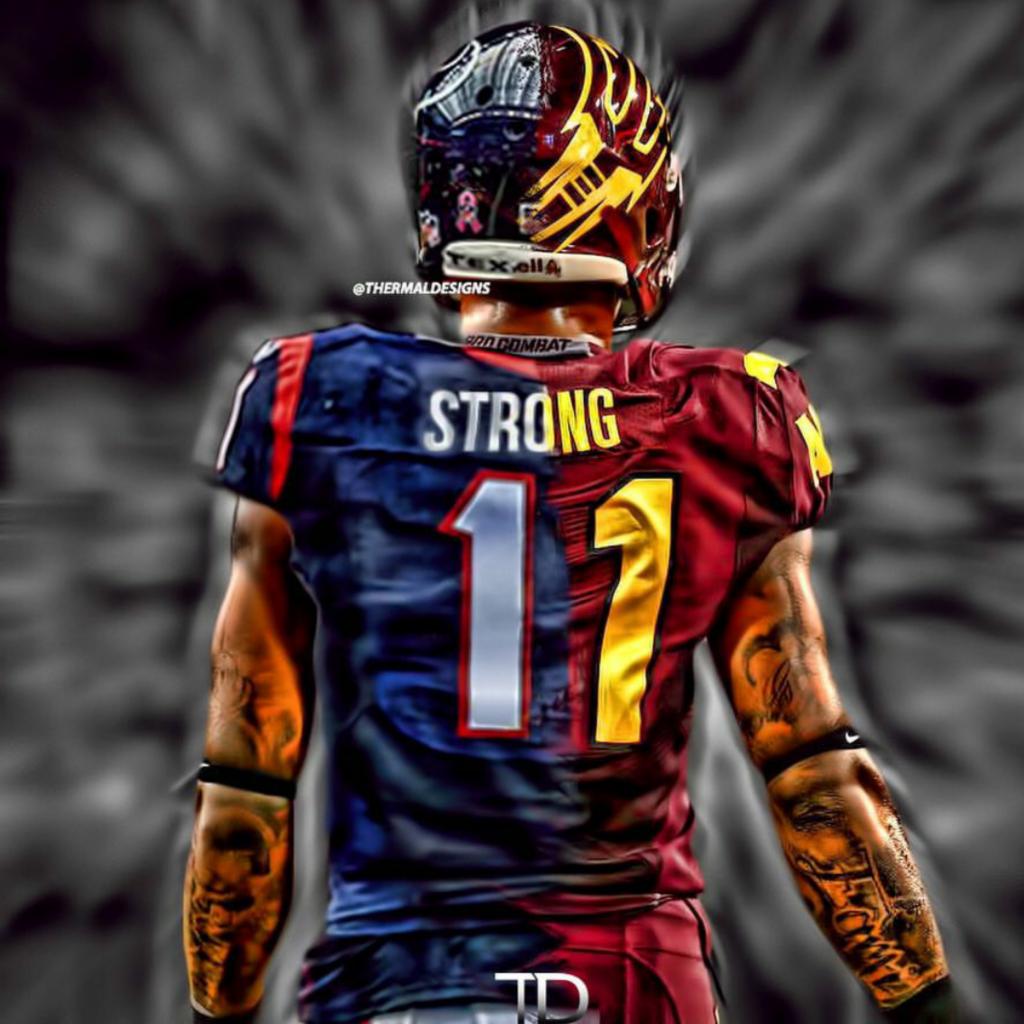 joep82's tweet image. Devils for life! #asu #jaelenstrong #Texans #Houston #sundevils #pac12 #TNF #nfl
