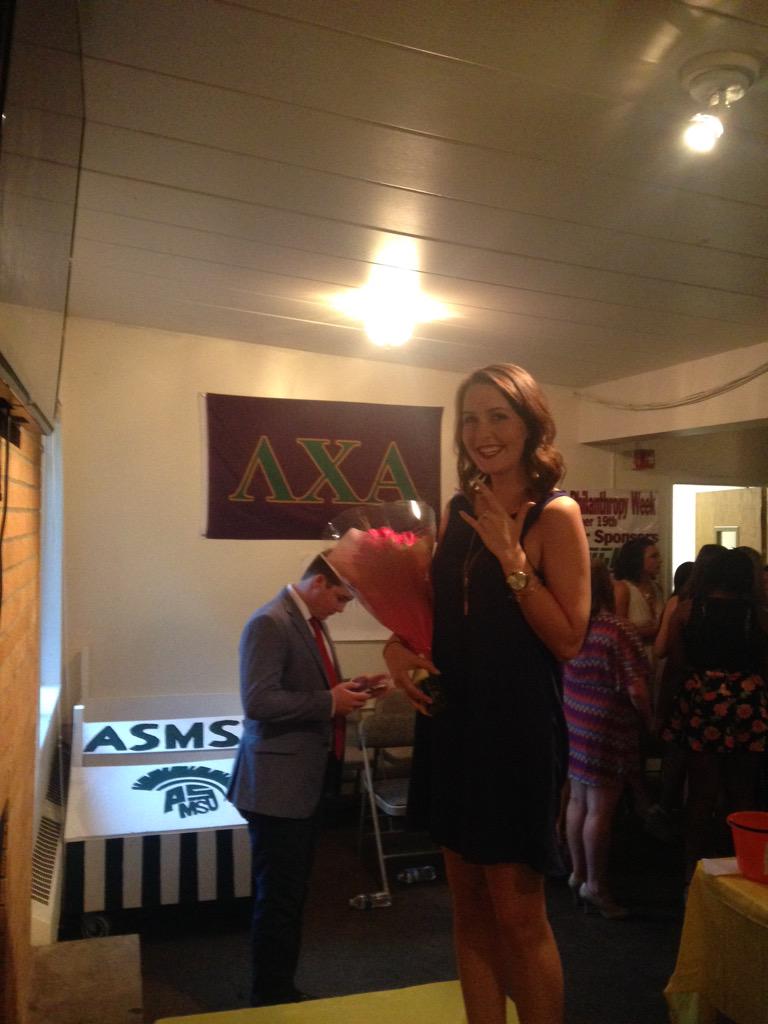 LambdaChiMSU's tweet photo. Congrats to our new crescent girl Connar McLeod! #ChopperUp http://t.co/IqLOeQmjkV