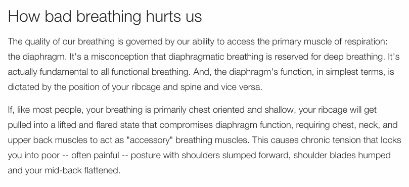 MyTPI's tweet photo. Breathing is an oft-overlooked aspect of an athlete's training/performance. Here's @MobilityMaker on why it matters. http://t.co/cupuCTMuMa